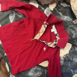 Toddler Burberry shirt